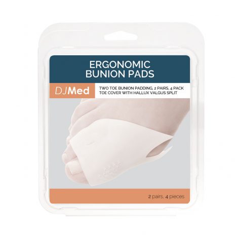 DJMed Two Toe Bunion Pads (Set of 4)