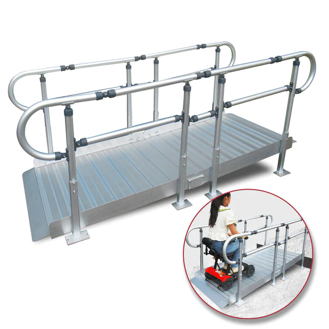 Heeve Wheelchair Access Ramp with Handrails - 450kg Capacity $969.00 $1,047.00