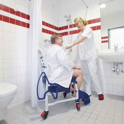 Rebotec Denver – Bariatric Shower Commode Chair