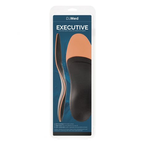 DJMed Signature Executive – Dress Shoe Leather Insoles