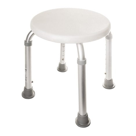 Round Shower Stool Top Front