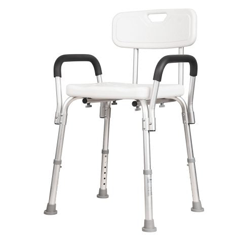 Shower Chair, Aluminium Rust Free, Adjustable Height