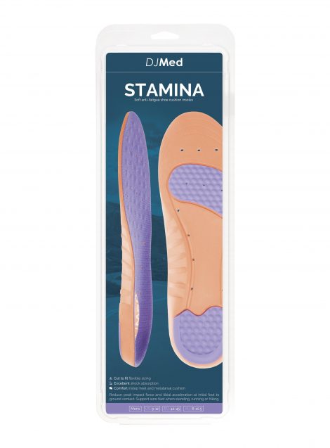 DJMed Stamina – Anti-Fatigue Soft Cushion Insoles