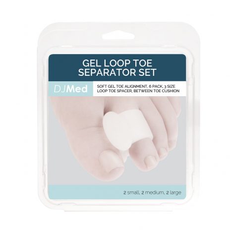 DJMed Toe Separators With Loop (Set of 6)