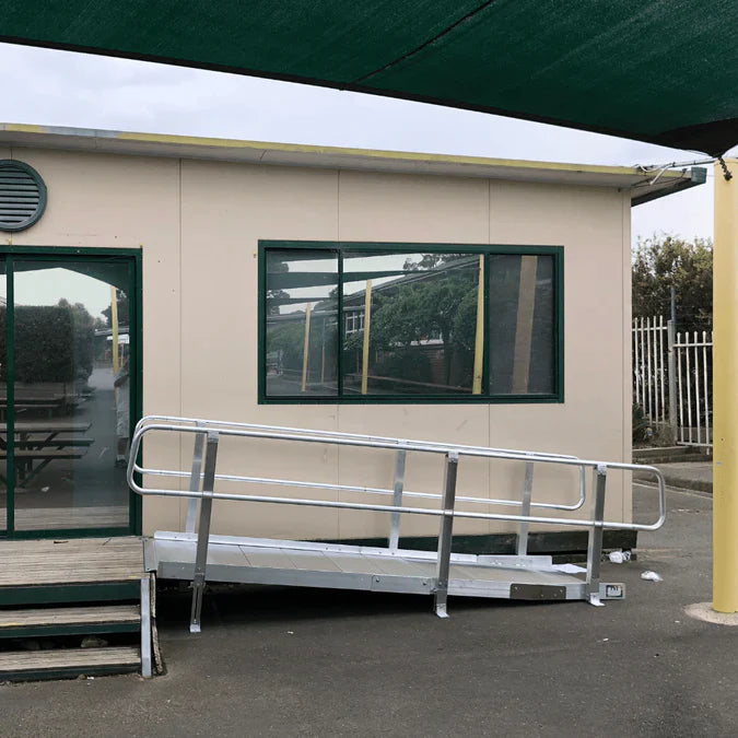 PVI OnTrac Wheelchair Access Ramp with Handrails