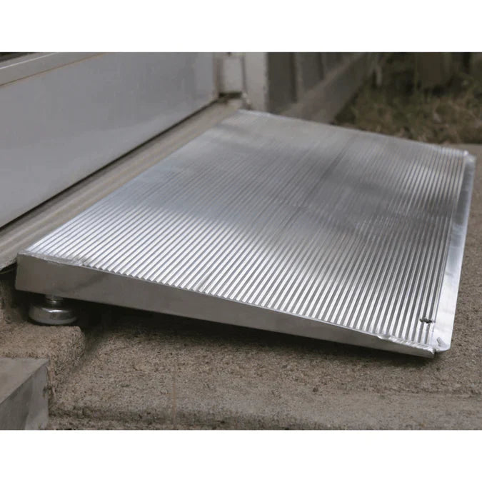 PVI ELEV8 Aluminium Adjustable Solid Self-Supporting Threshold Ramp